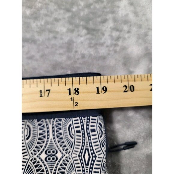 Coolibar Men BoardShorts Swim Trunks Blue Geometric Tribal Pattern 38x9 UPF 50+ - Picture 3 of 7